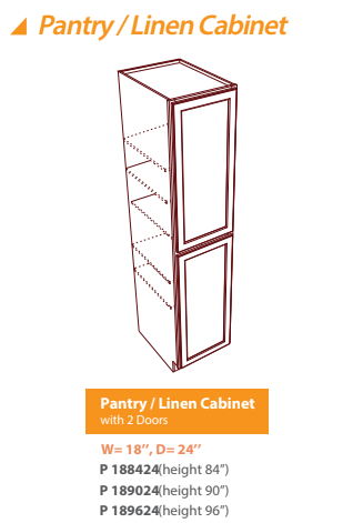 Pantry Framed Cabinets - Arkansas